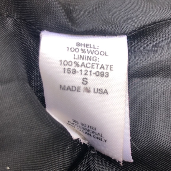 Moda International black wool pea coat - Picture 5 of 5